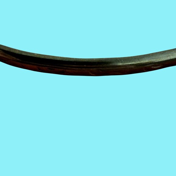 C. Whitehorse Vintage Engraved Cuff Brass Bracelet - Picture 4 of 6